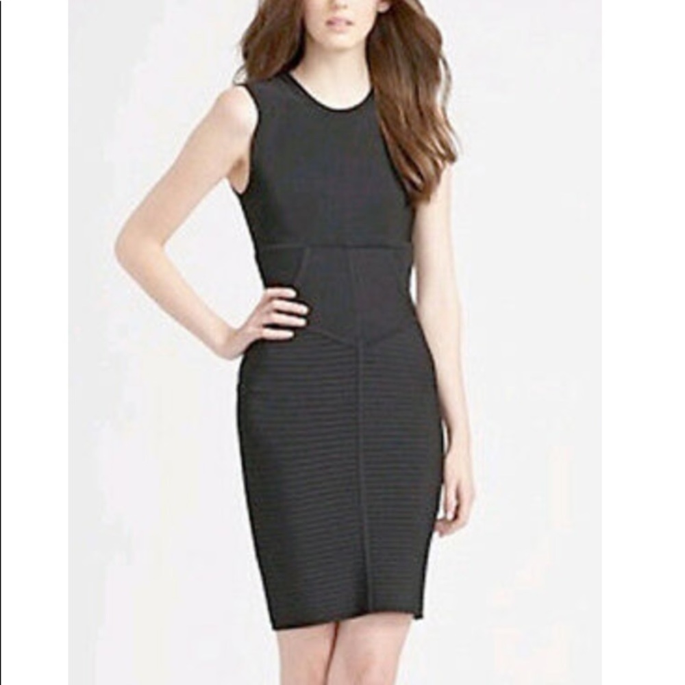 NWT BCBG MAX AZRIA Black Bandage Dress